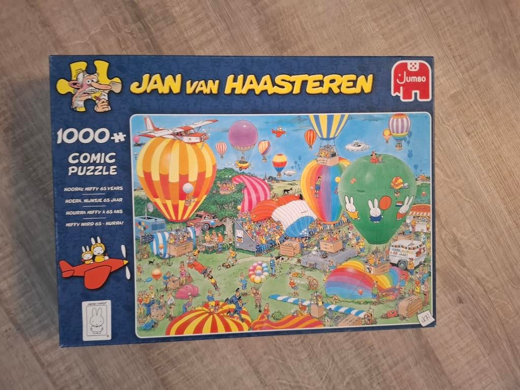 Jan van Haasteren Hoera, nijntje 65 jaar., Ophalen of Verzenden