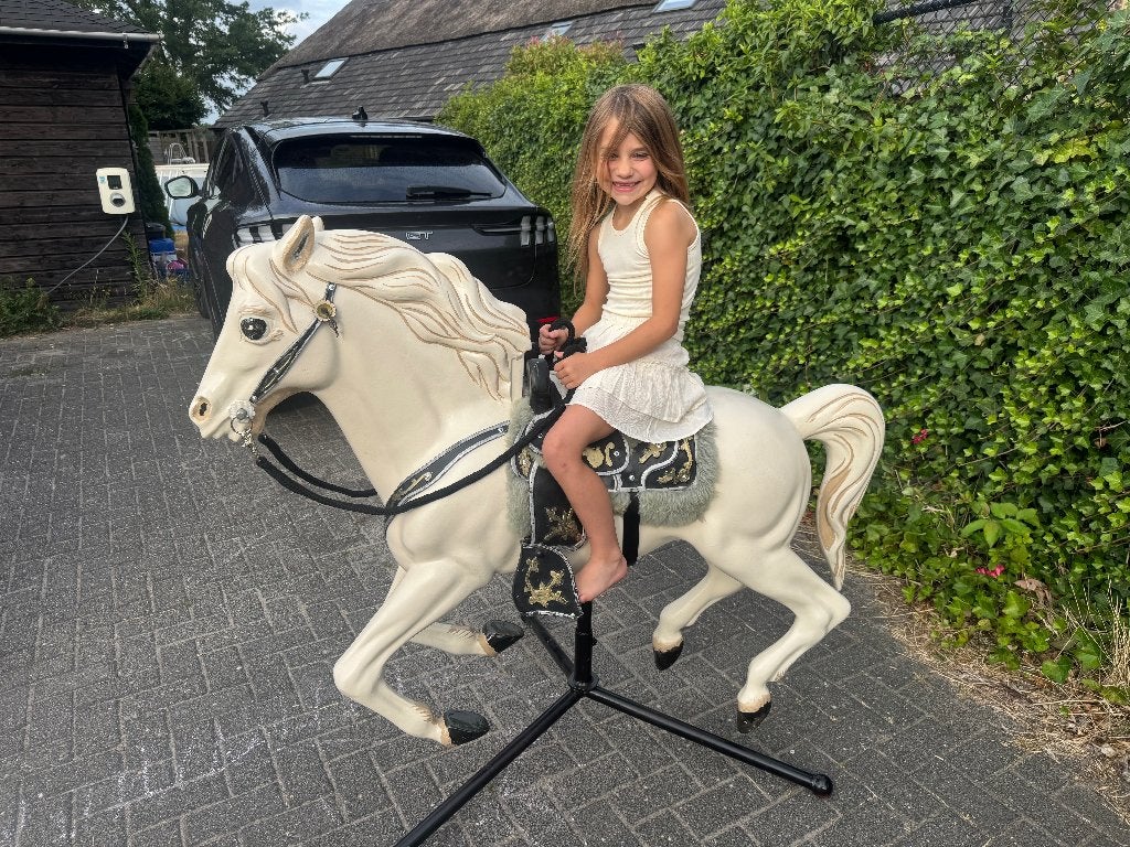 groot showroom paard van glasvezel 160 cm, Ophalen of Verzenden