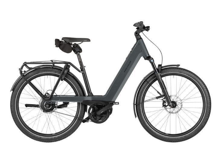 Riese & Müller Nevo5 vario CORE Lage instap Slate grey 45cm, -, -, Zo goed als nieuw, Minder dan 47 cm
