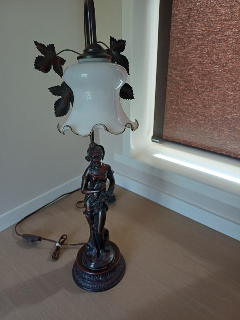 Staande lamp, Ophalen