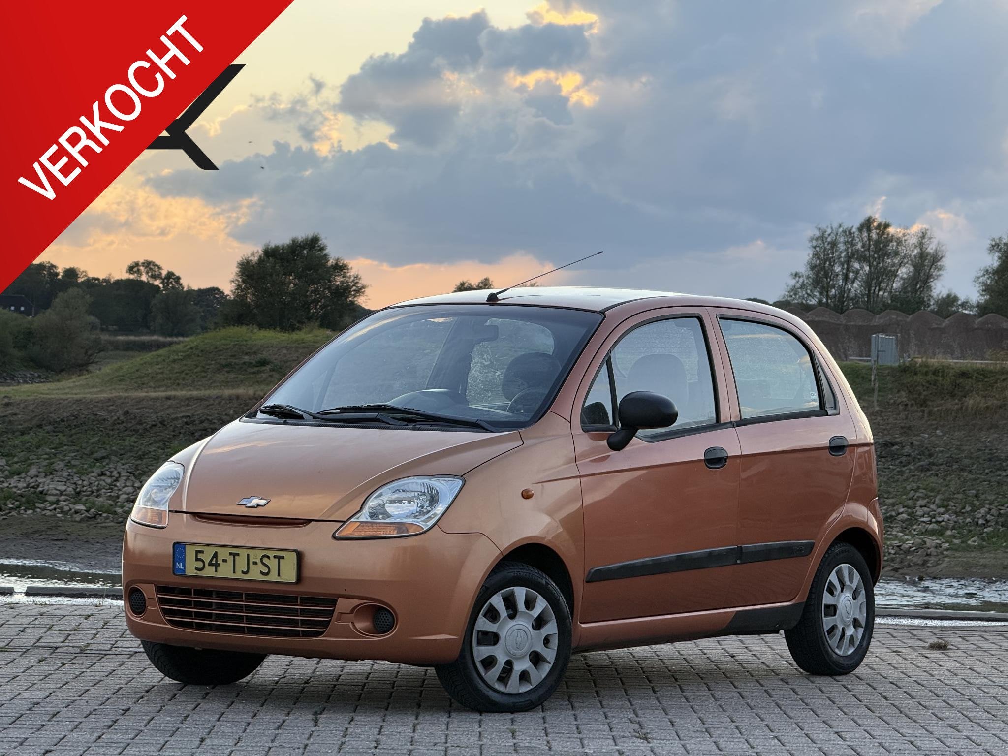 Chevrolet Matiz 0.8 Breeze | Airco | NAP | Nw. APK, Auto's, Voorwielaandrijving, Stof, Gebruikt, Metallic lak