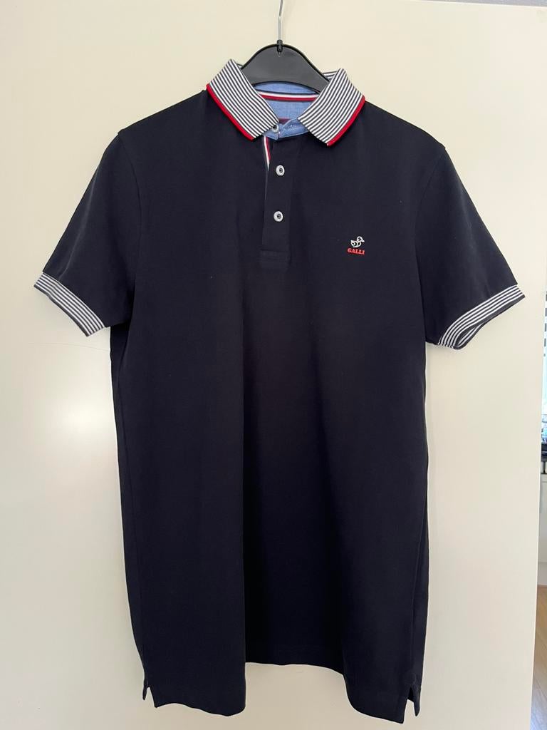 Polo Giovanni Galli, Kleding | Heren, Ophalen of Verzenden, Zo goed als nieuw, Maat 52/54 (L), Blauw
