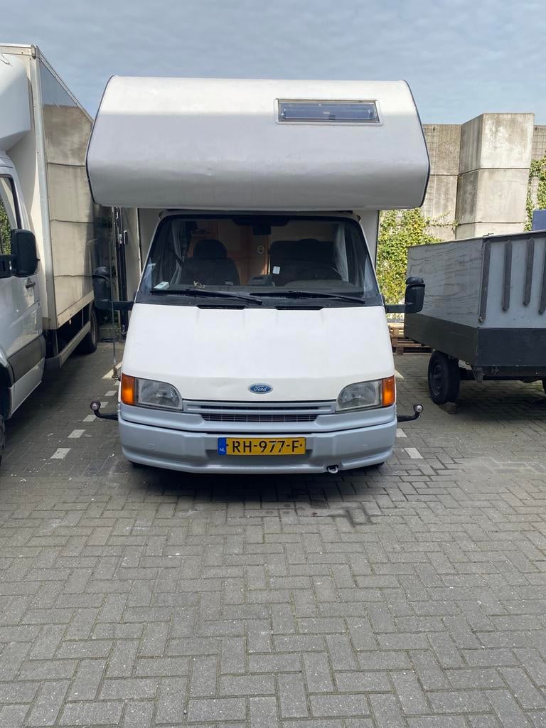 Ford Camper kan ook geruild worden met benzine auto automaat, Caravans en Kamperen, Integraal, Particulier, Afzuigkap, 5 tot 6 meter