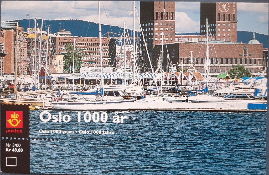 Noorwegen Mapje 1000 jaar Oslo, Ophalen of Verzenden, Noorwegen, Postfris