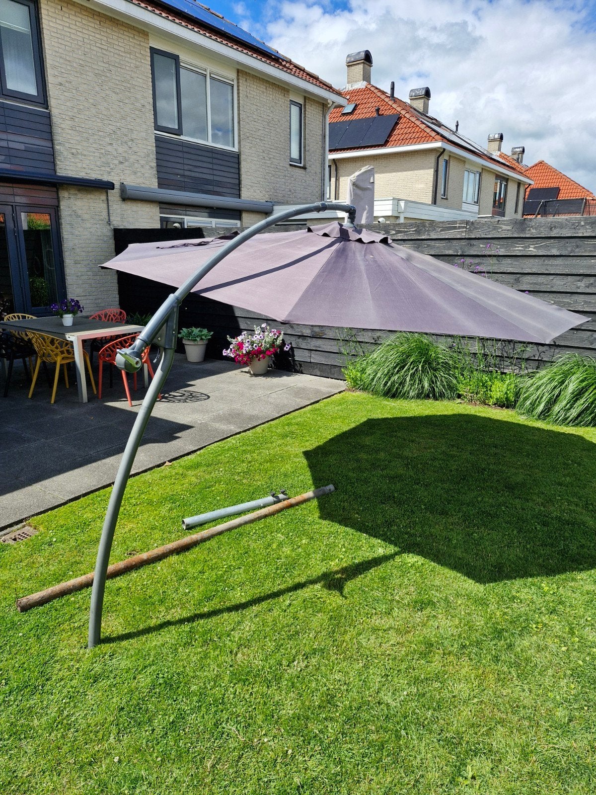 Parasol gebruikt, Ophalen of Verzenden, Parasolvoet
