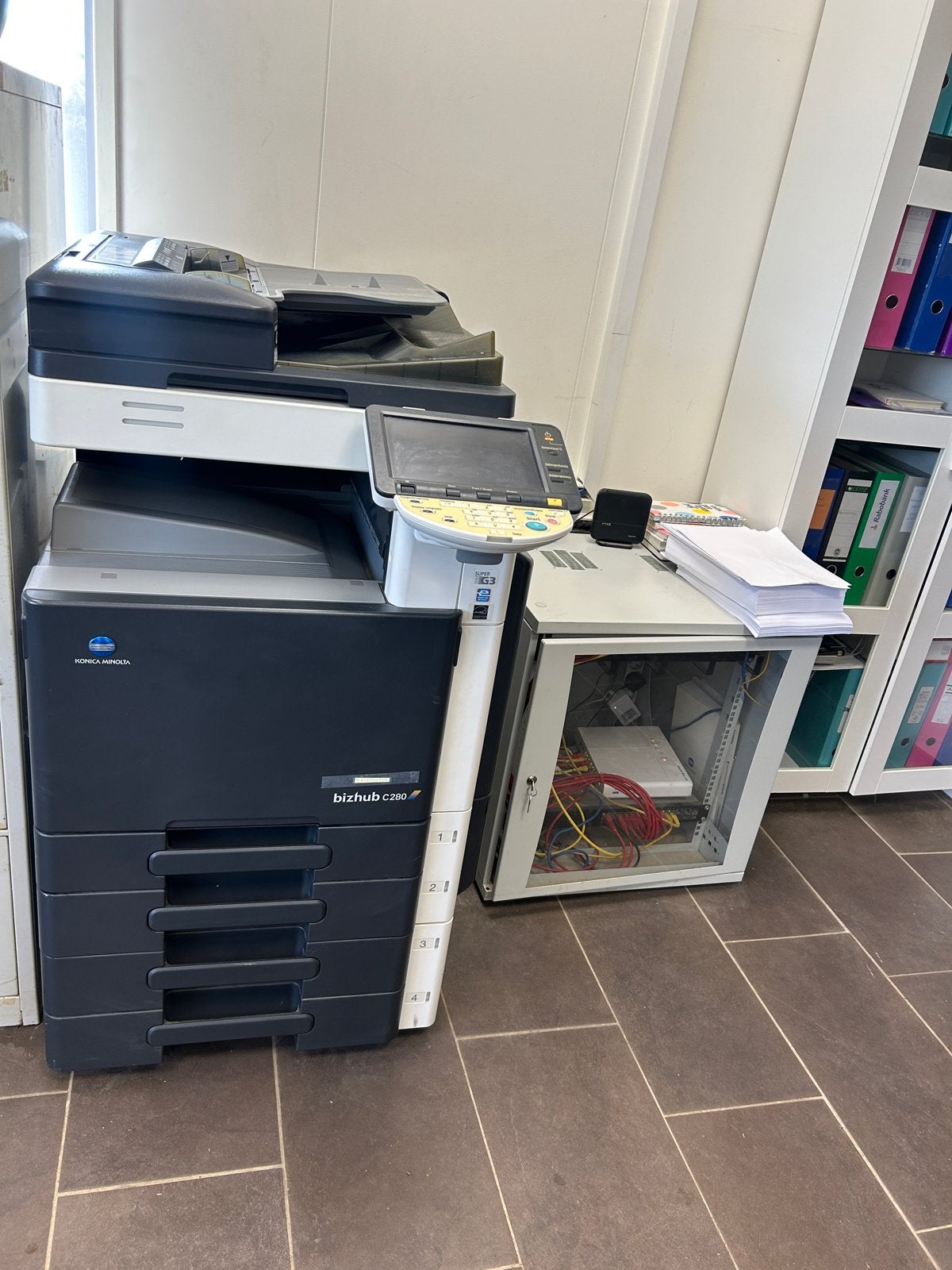 Konica Minolta bizhub C280 All-in-one Printer, Computers en Software, Printers, Ophalen, Gebruikt, All-in-one, Kleur printen