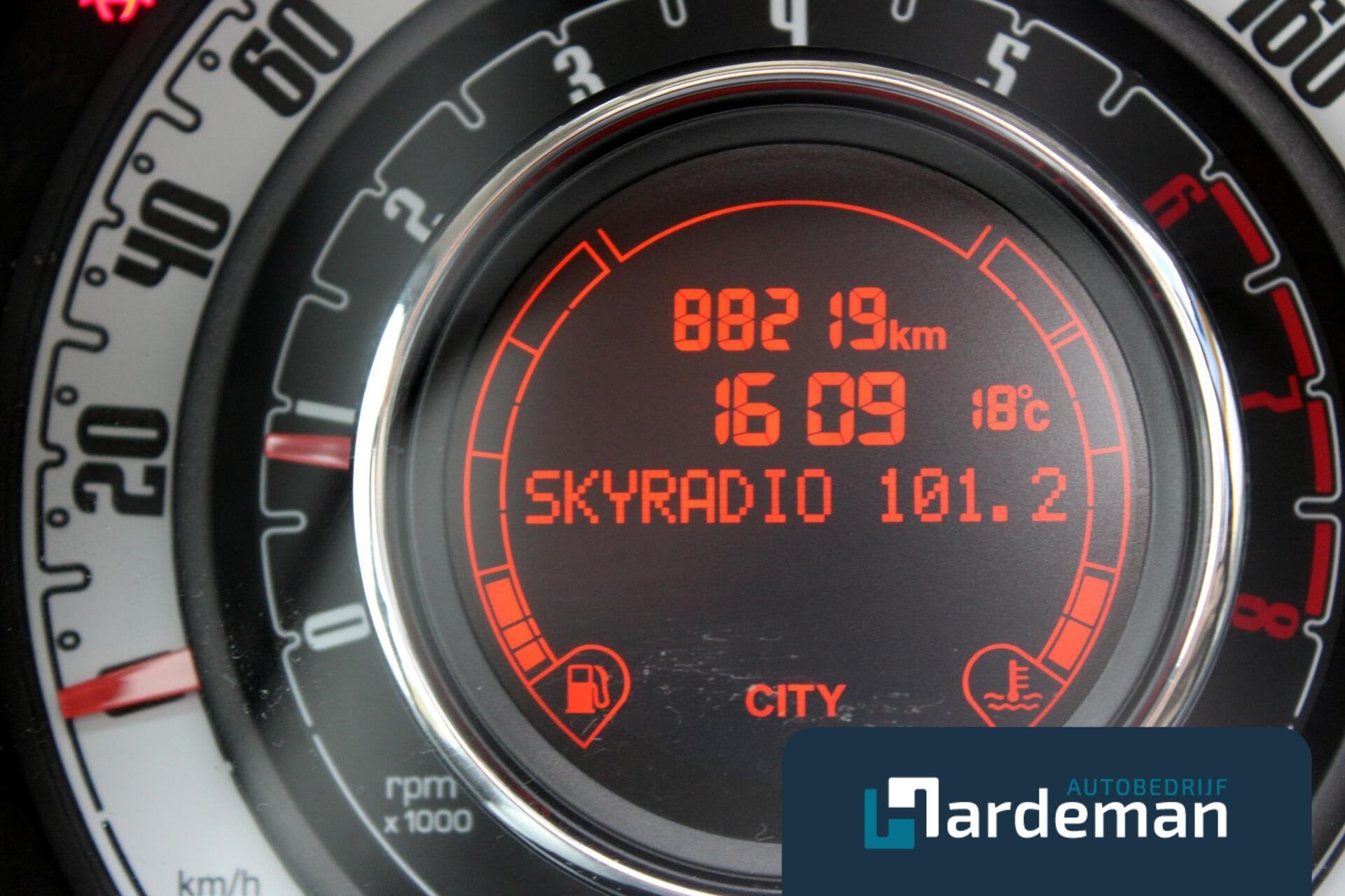Fiat 500 C 1.2 Lounge Airco Bluetooth, Auto's, Euro 5, Gebruikt, Leder en Stof, Bedrijf