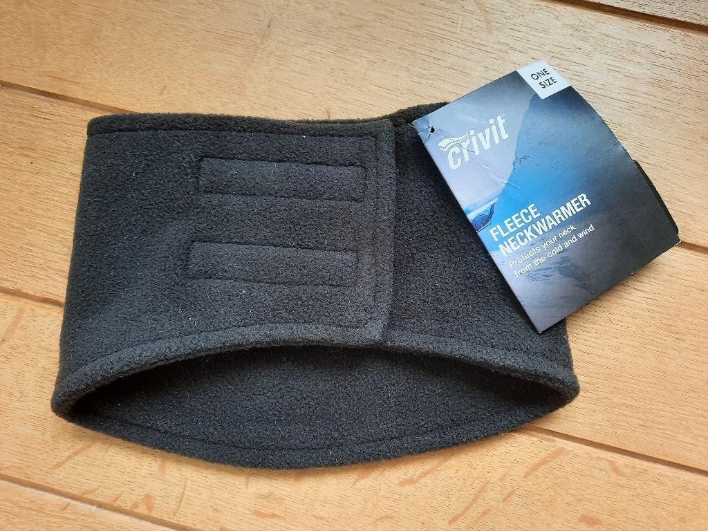 Crivit fleece nekwarmer kol zwart - nieuw -, Maat 38/40 (M), Nieuw, Ophalen of Verzenden, Crivit