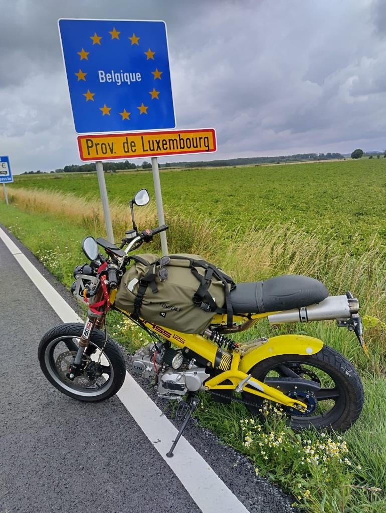 Sachs Madass 125 (motorkenteken) bj2009 km7000, Fietsen en Brommers, Ophalen, Maximaal 45 km/u, 4 versnellingen, Overige merken