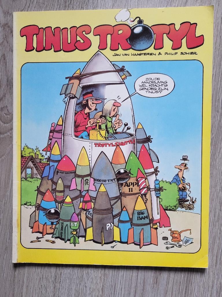 Tinus Trotyl - (Jan van Haasteren), Eén stripboek, Ophalen of Verzenden, Gelezen, Jan van Haasteren