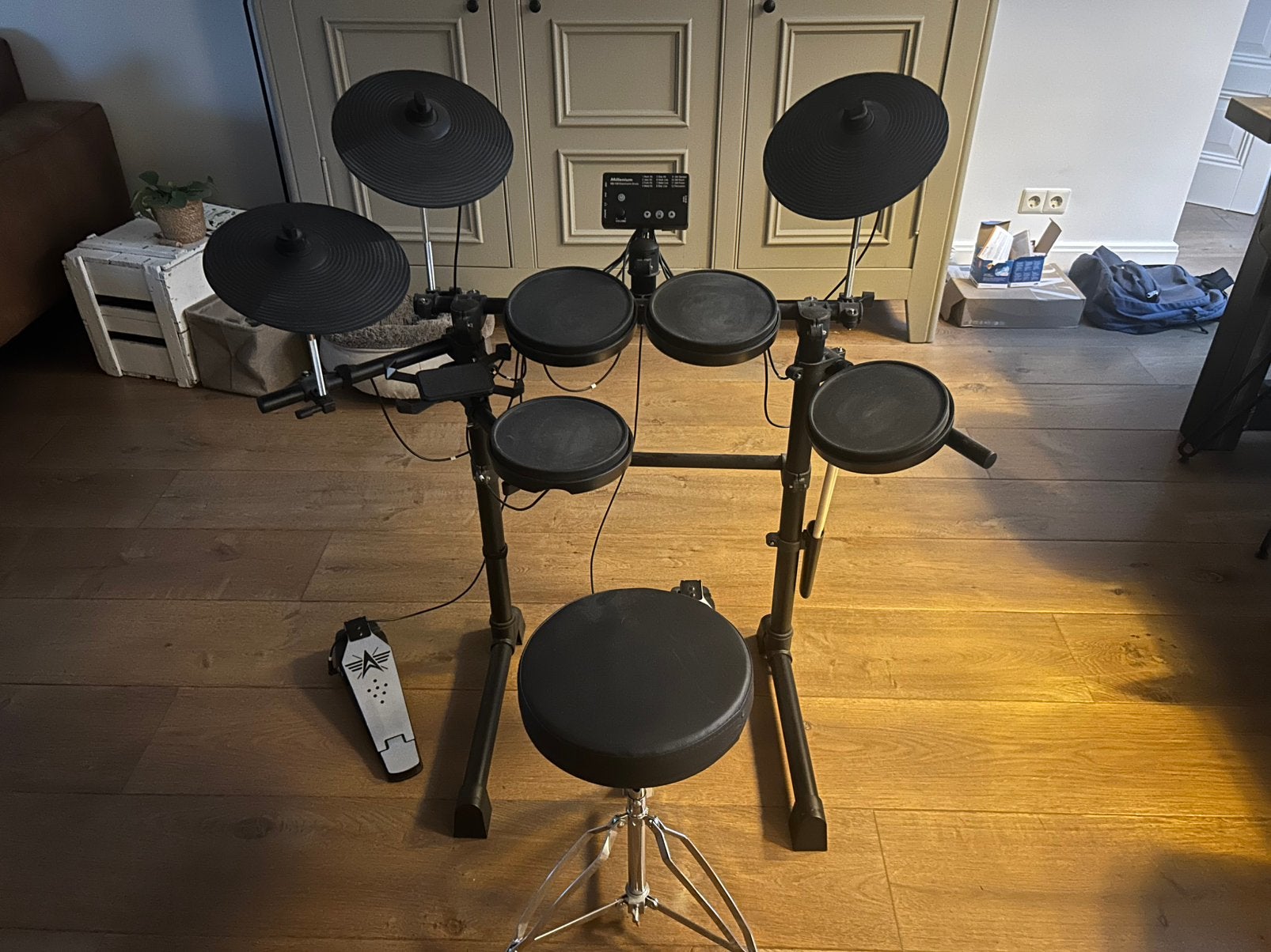 Elektrisch drumstel, Muziek en Instrumenten, Ophalen, Zo goed als nieuw, Overige merken, Elektronisch