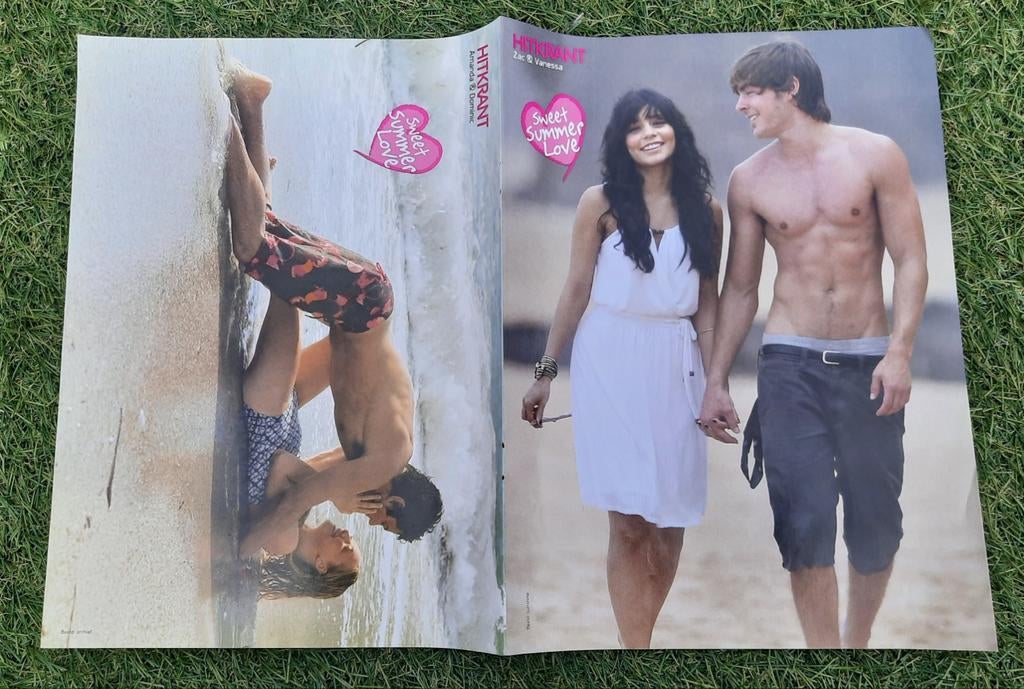 Poster 2x A4 Hitkrant 2010 4x Sweet Summer Love posters, Ophalen of Verzenden, Gebruikt, A1 t/m A3, Film en Tv