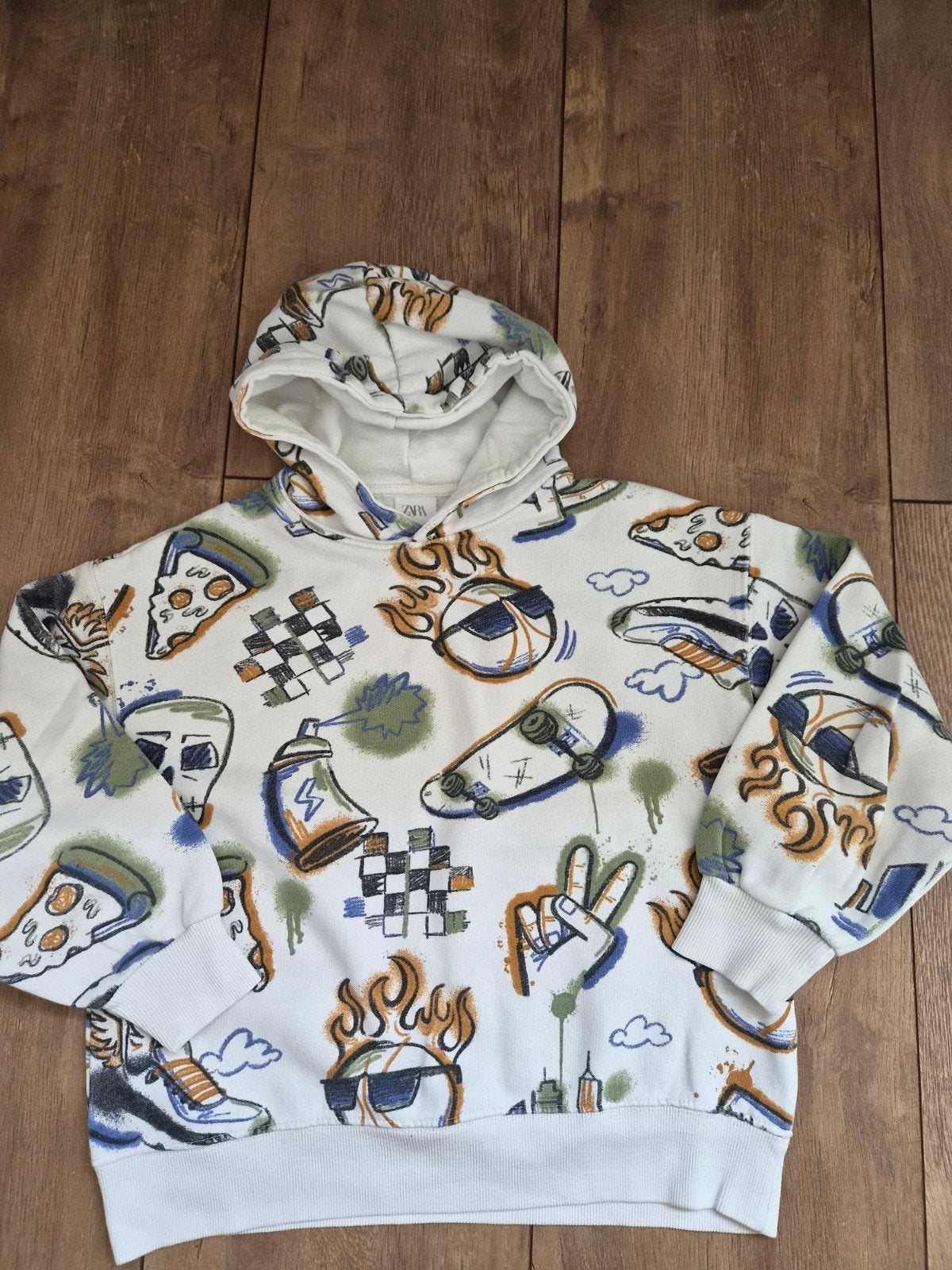 Zara jongens sweatshirt, hoodie 9/10jaar mt.140, Trui of Vest, Ophalen of Verzenden, Zo goed als nieuw, Zara Boys
