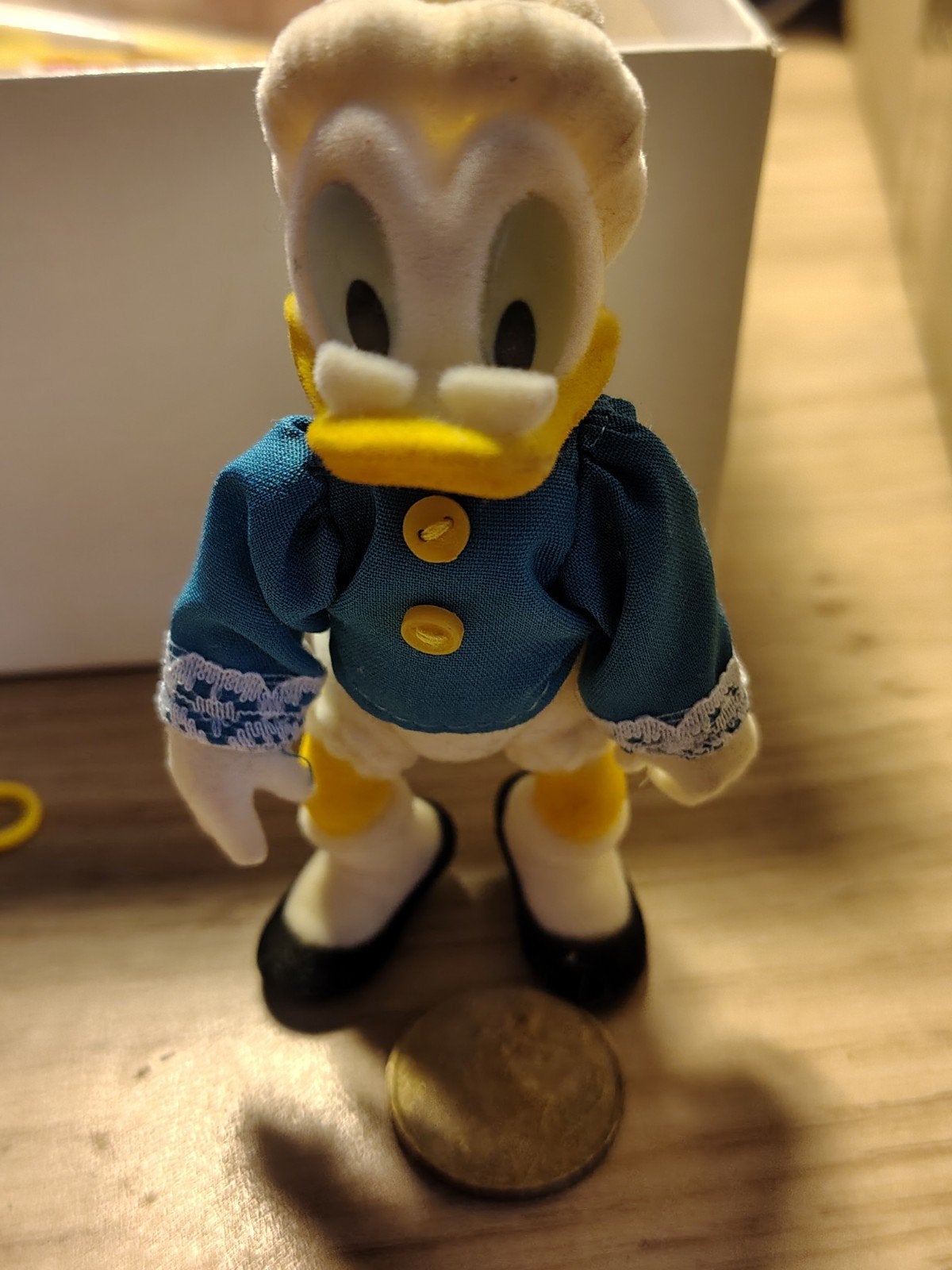 Oma Duck, Verzamelen, Ophalen of Verzenden, Donald Duck, Gebruikt, Beeldje of Figuurtje