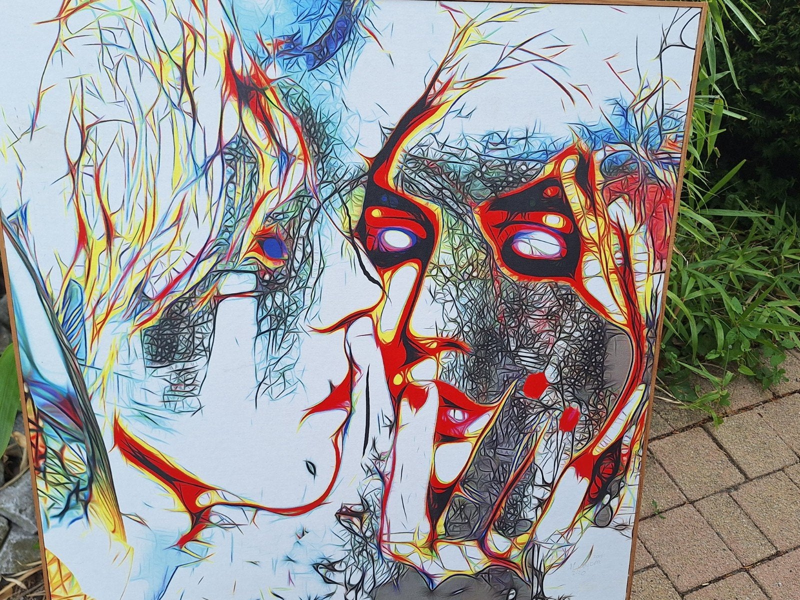 Pop Art Fine Art Print - Gesigneerd en Genummerd (3/20), Ophalen