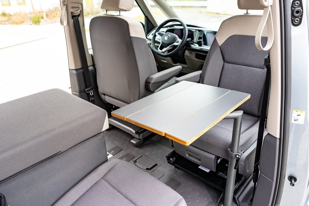 VW T7 Multivan California Beach Draaitafel in zit gedeelte, Ophalen, -, -, Nieuw