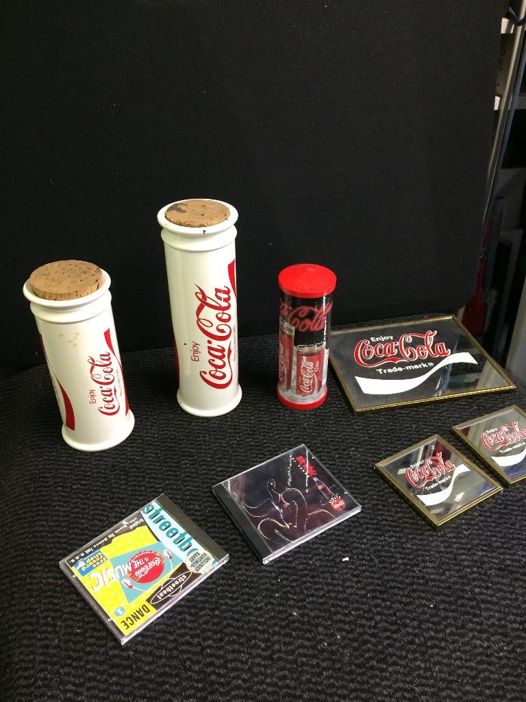 coca cola artikelen t.e.a.b. per stuk of meerdere, Ophalen, Gebruikt, Gebruiksvoorwerp