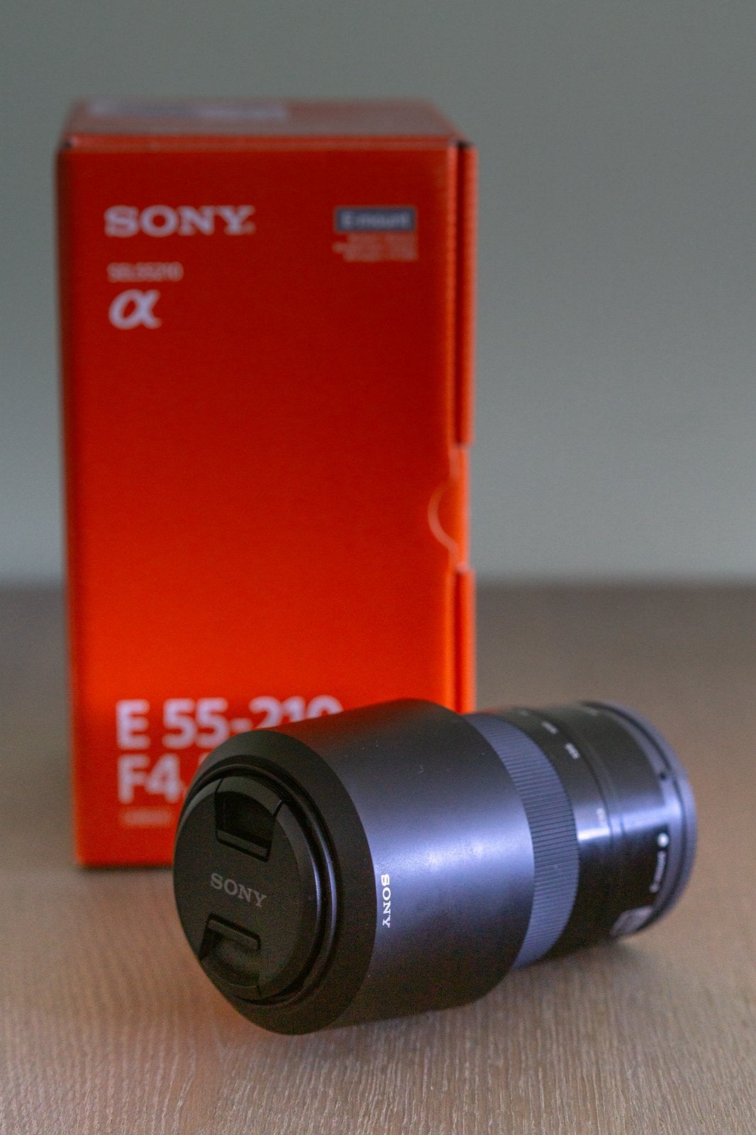Sony E 55-210mm F/4.5-6.3 OSS zwart, Sony E-mount, Sony, Handmatige focus, Zo goed als nieuw