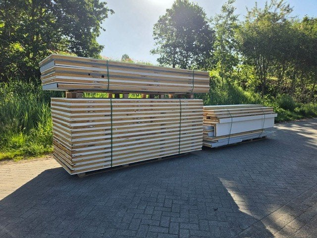 Gebruikte PIR Sandwichpanelen Koelcelpanelen, Dakisolatie, 4 tot 8 cm, Gebruikt, Bruglaan 4