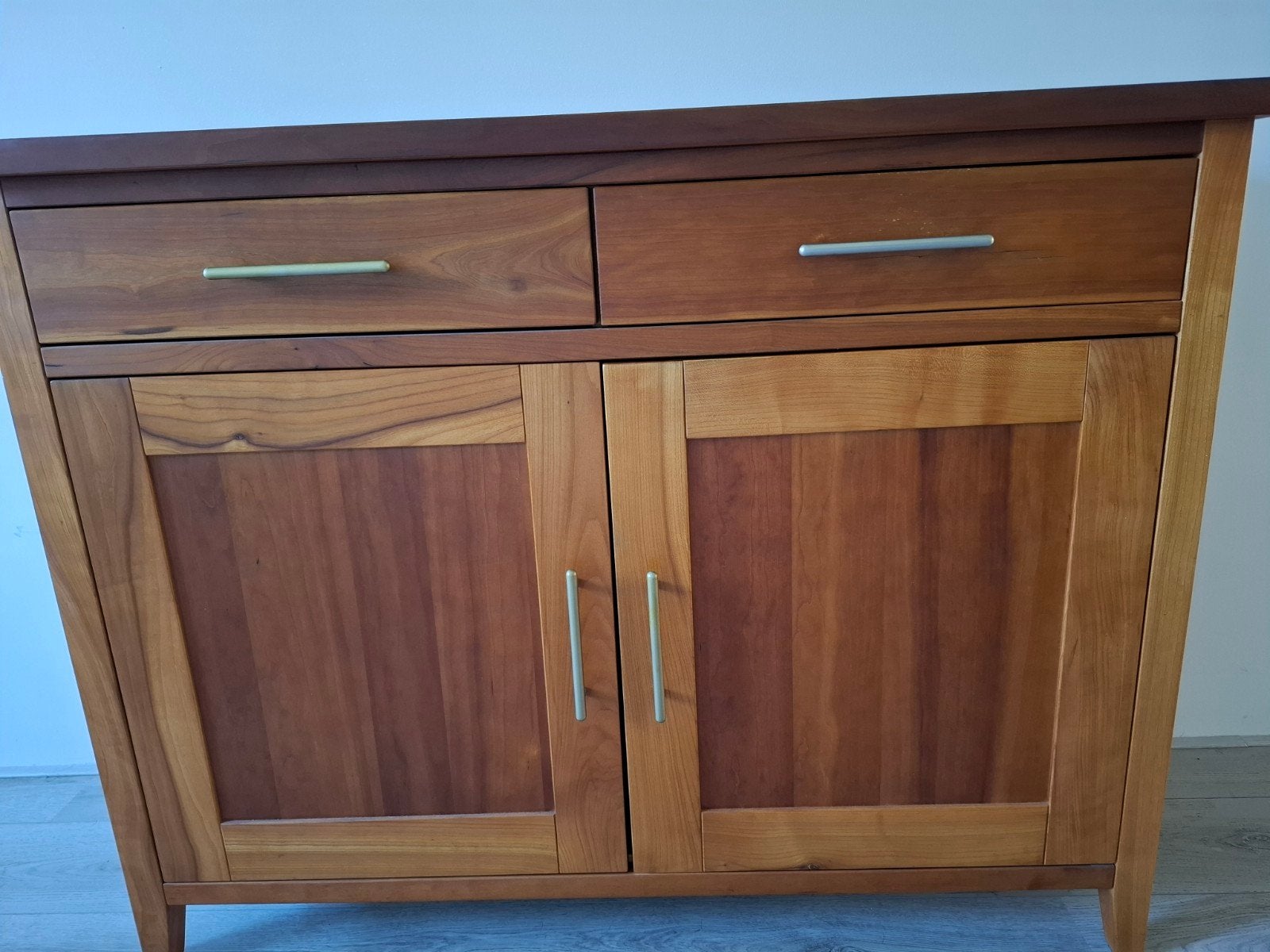 Prachtig kersenhouten Dressoir, Ophalen, Zo goed als nieuw, 25 tot 50 cm, Kersenhout