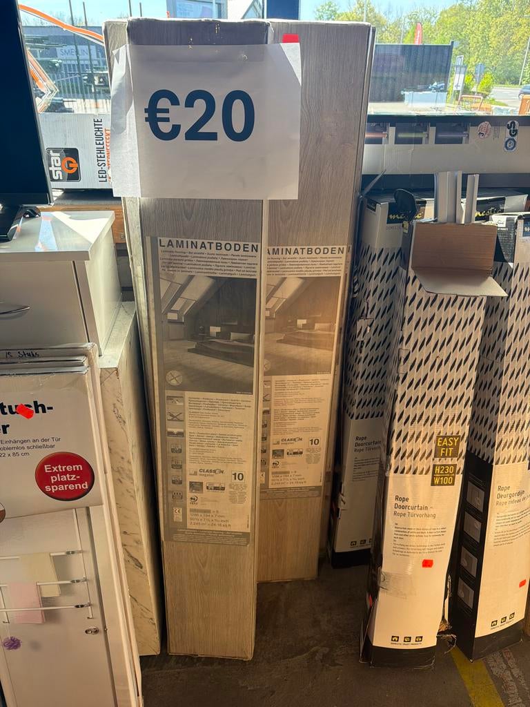 Laminatvloer Classen Megaloc - 2.245 m², Ophalen, Z, Z, Nieuw