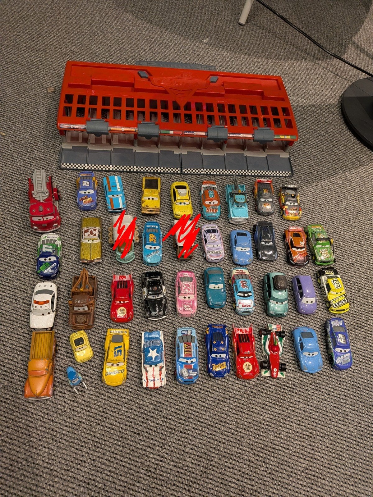 Grote collectie (38)  Disney Pixar Cars auto's, Ophalen of Verzenden, Gebruikt, Overige typen