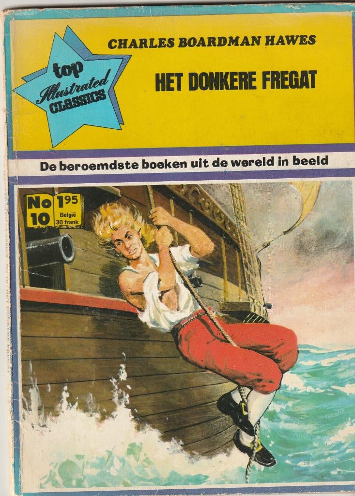 Het donkere fregat top illustrated classics oud, Eén stripboek, Ophalen of Verzenden, Gelezen