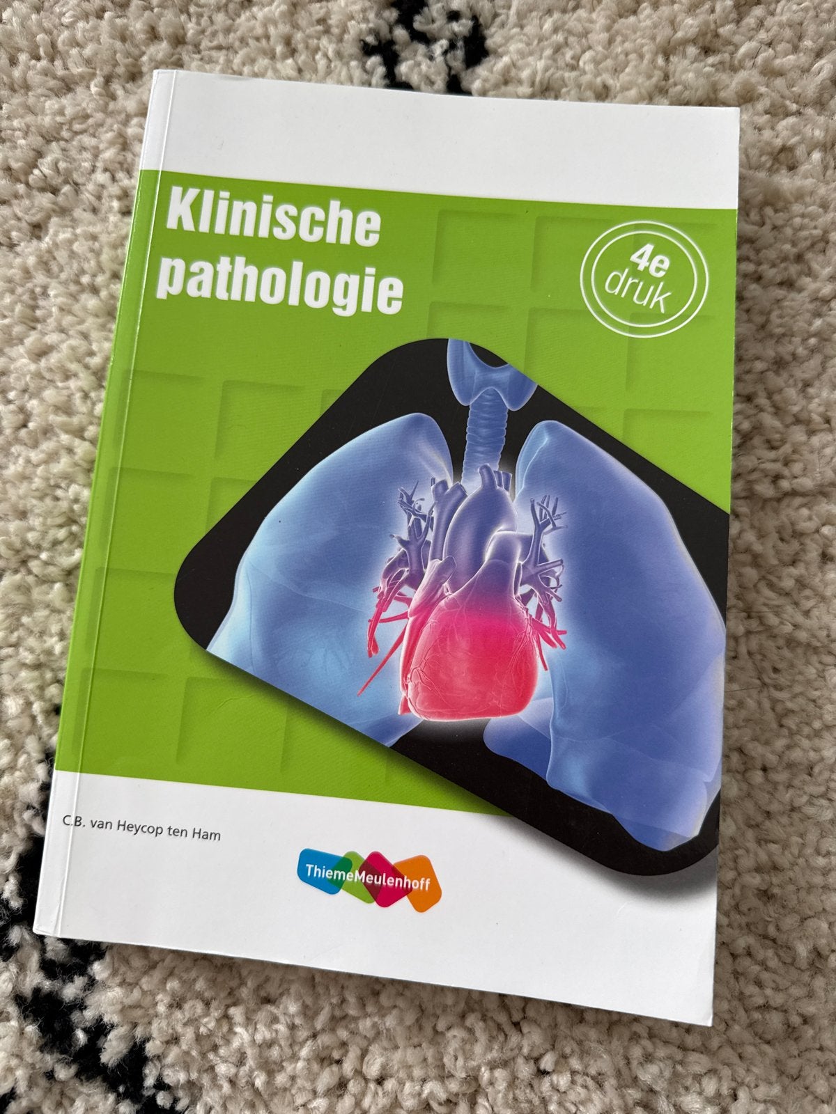 Klinische Pathologie 4e druk - C.B. van Heycop ten Ham, Boeken, Ophalen of Verzenden, Beta, Zo goed als nieuw, HBO