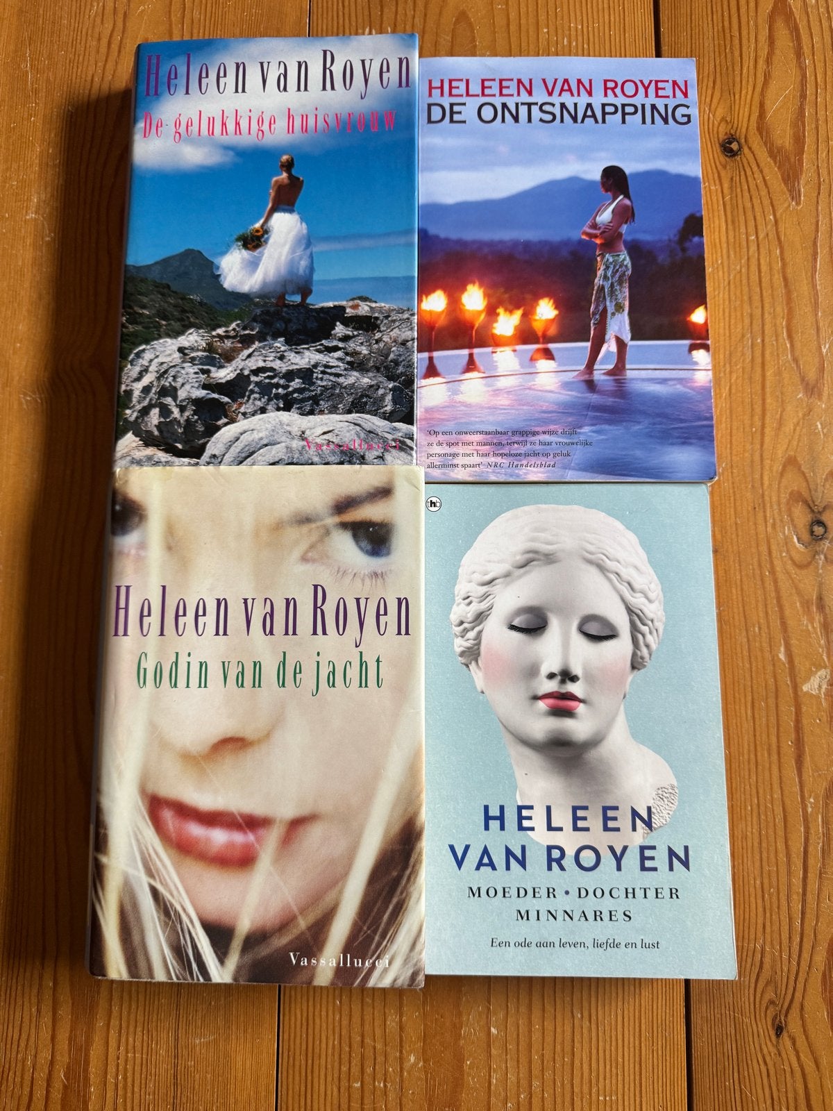 4 boeken van Heleen van Royen: De gelukkige huisvrouw, De on, Ophalen of Verzenden, Zo goed als nieuw, Nederland