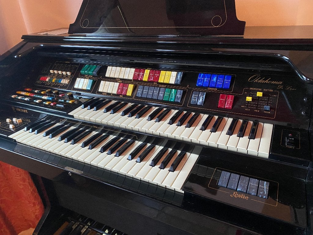 Viscount Oklahoma De Luxe Orgel, Ophalen, Gebruikt, 2 klavieren, Orgel