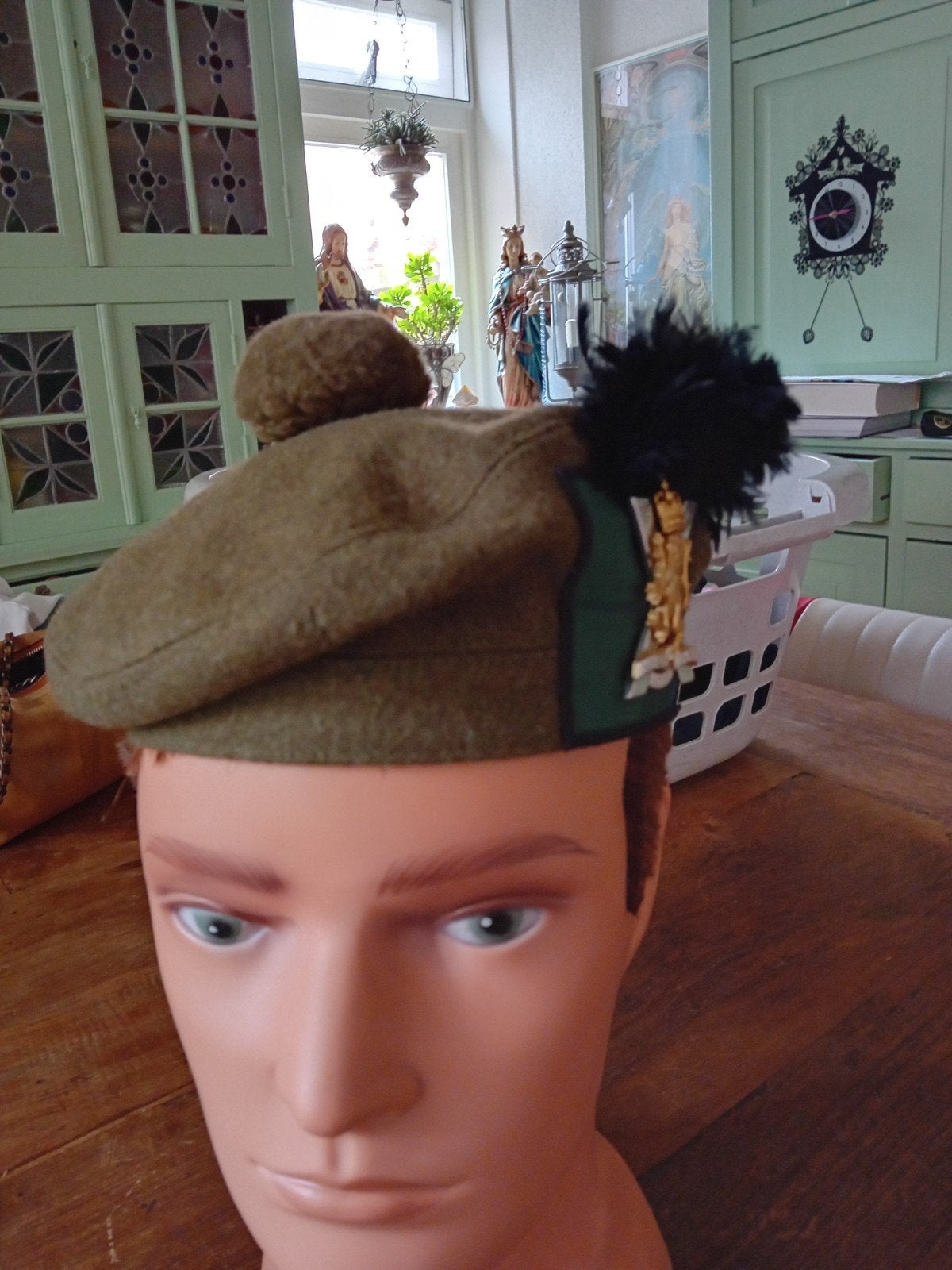 Tam o Shanter royal regiment of Scotland, Ophalen of Verzenden, Landmacht, Engeland, Helm of Baret