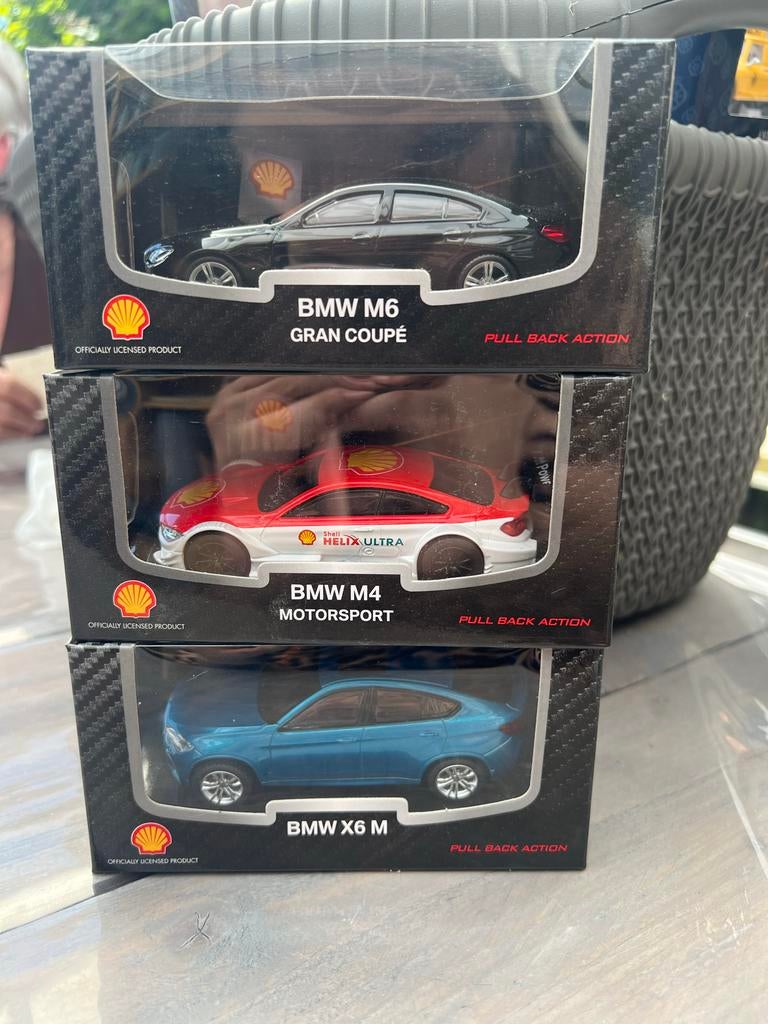 Set van 3 BMW Shell modelauto's - Nieuwstaat, Ophalen of Verzenden, Nieuw, Auto
