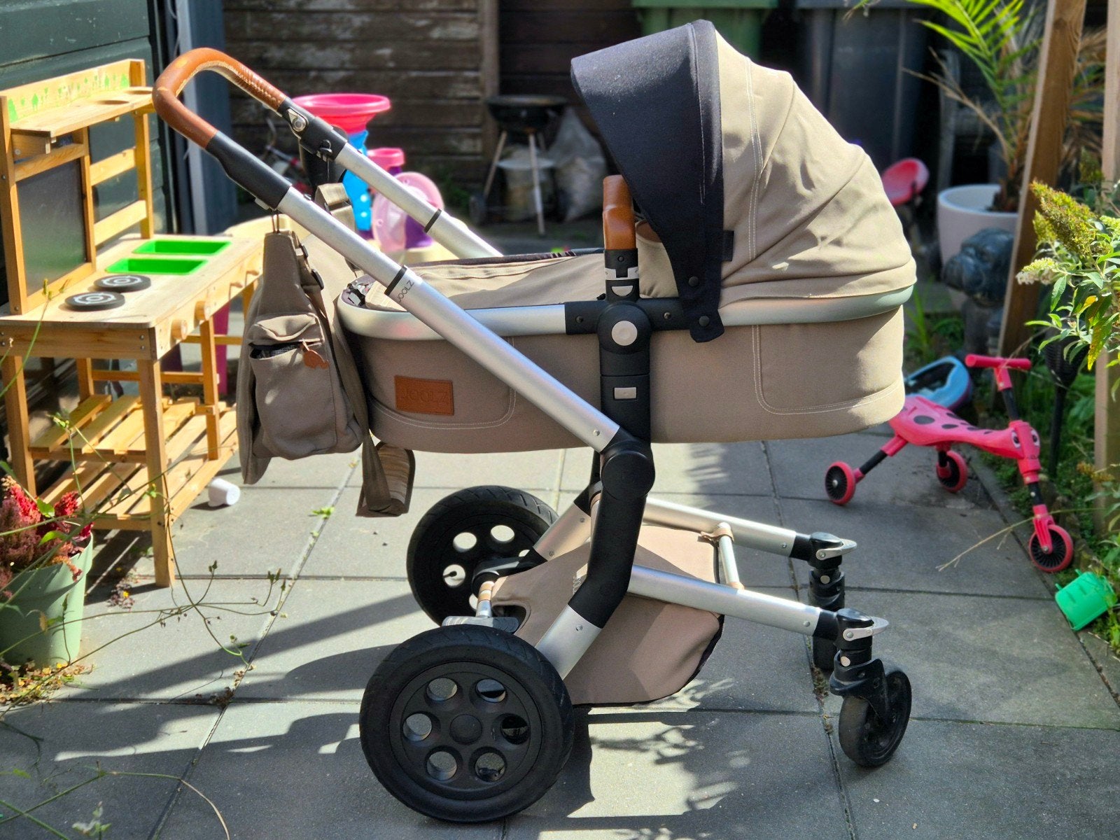 Joolz Day (1) + ACCESSOIRES (Complete kinderwagen), Gebruikt, Verstelbare duwstang, Combiwagen, Ophalen