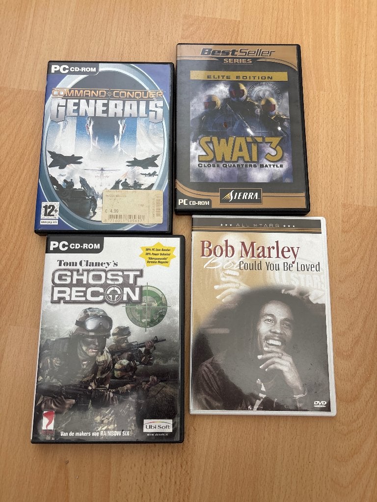 Verschillende computerspellen, 1 speler, Ophalen, Zo goed als nieuw, Vanaf 12 jaar