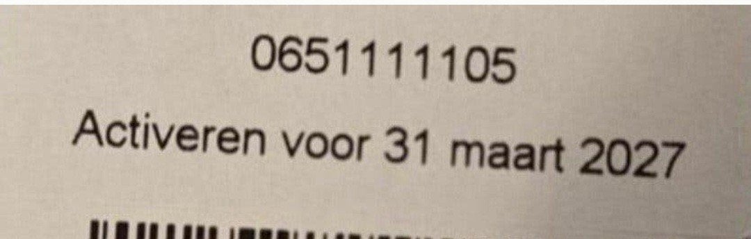 MOOI NUMMER 0651111105, Telecommunicatie, Ophalen of Verzenden, Nieuw, KPN, Simkaart