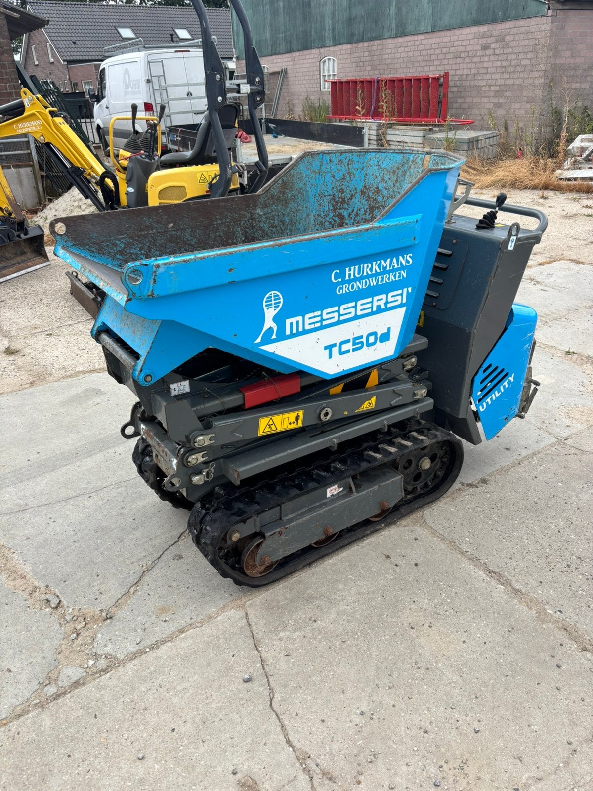 Messersi tc50d. Bj. 2022 441 uur Diesel!!, Ophalen, Wiellader of Shovel