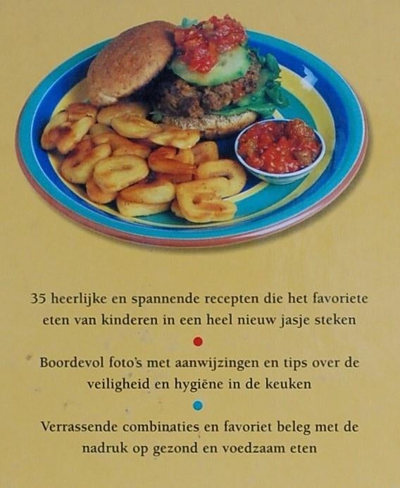 Hamburgers en Hotdogs - Kinderkookboek (2003), Verzenden, Zo goed als nieuw