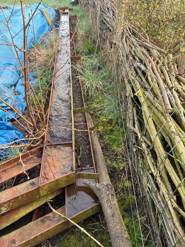 Metalen Spanten - Robuust en Veelzijdig Bruikbaar, Doe-het-zelf en Verbouw, Metalen, Ophalen, Gebruikt, IJzer