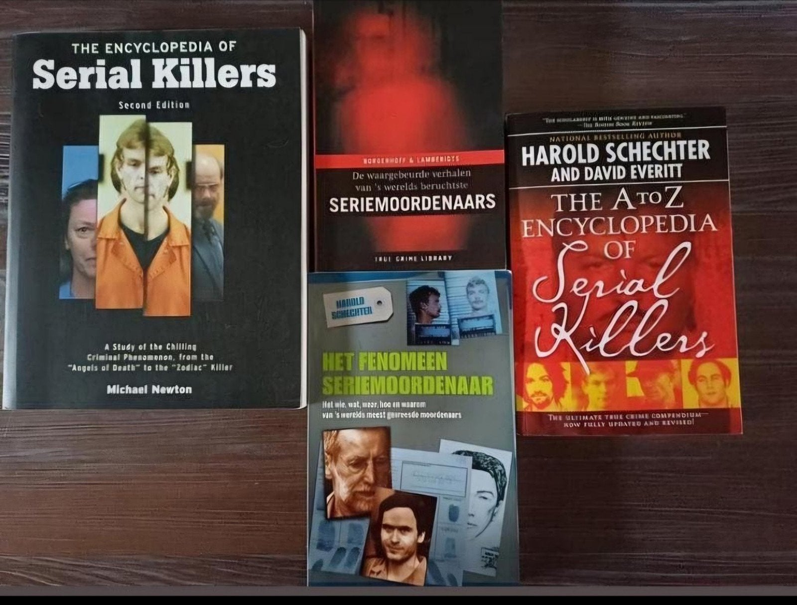 4 x Serial Killers boeken, nieuw, Ophalen of Verzenden, Nieuw