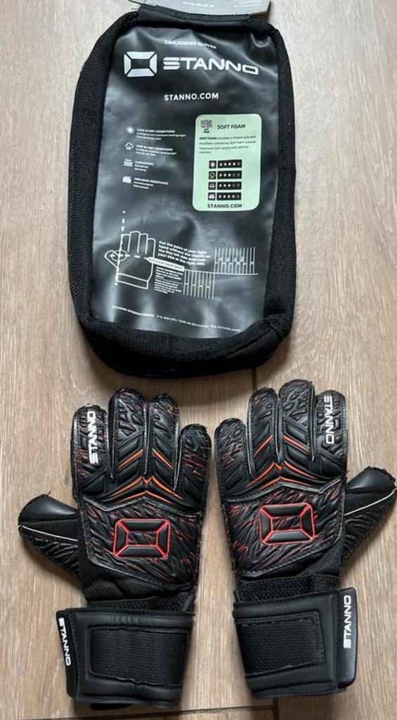 Stanno Keepershandschoenen Maat 3 - Ideaal voor Jeugd, Ophalen of Verzenden, Gebruikt, Handschoenen