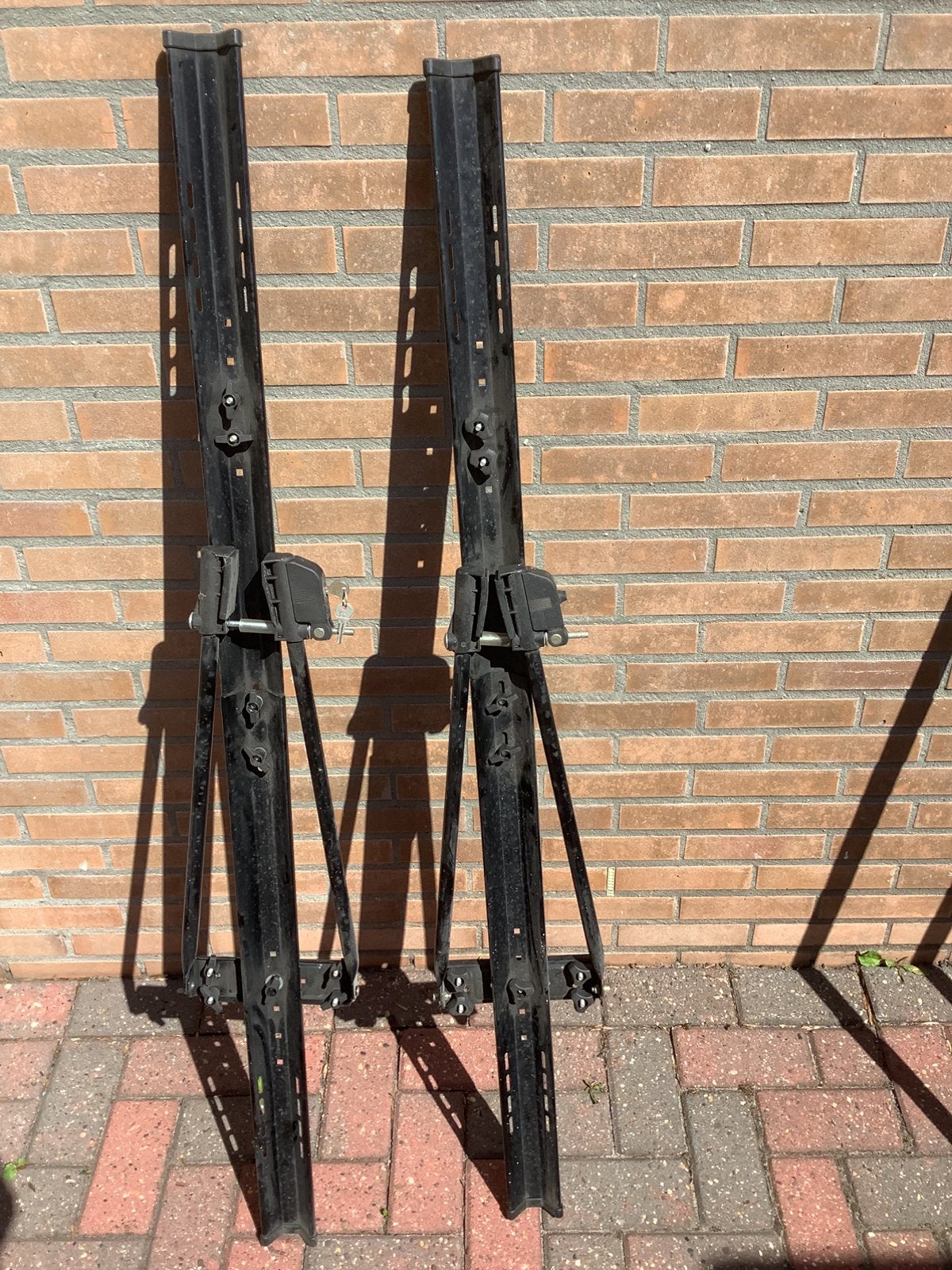 Fietsgoot /rail, Auto diversen, Fietsendragers, Ophalen, Gebruikt, Dakdrager