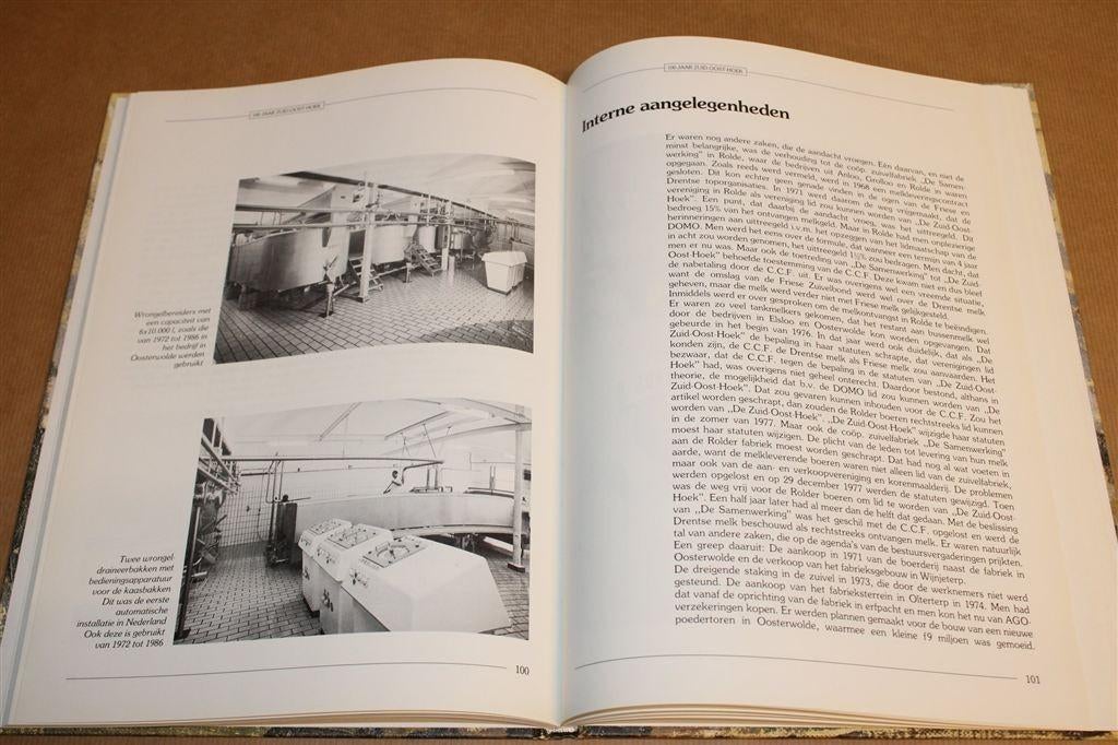 100 Jaar Zuivelindustrie Oosterwolde [1989] — Veel Foto's, Boeken, Geschiedenis | Stad en Regio, Ophalen of Verzenden, Gelezen