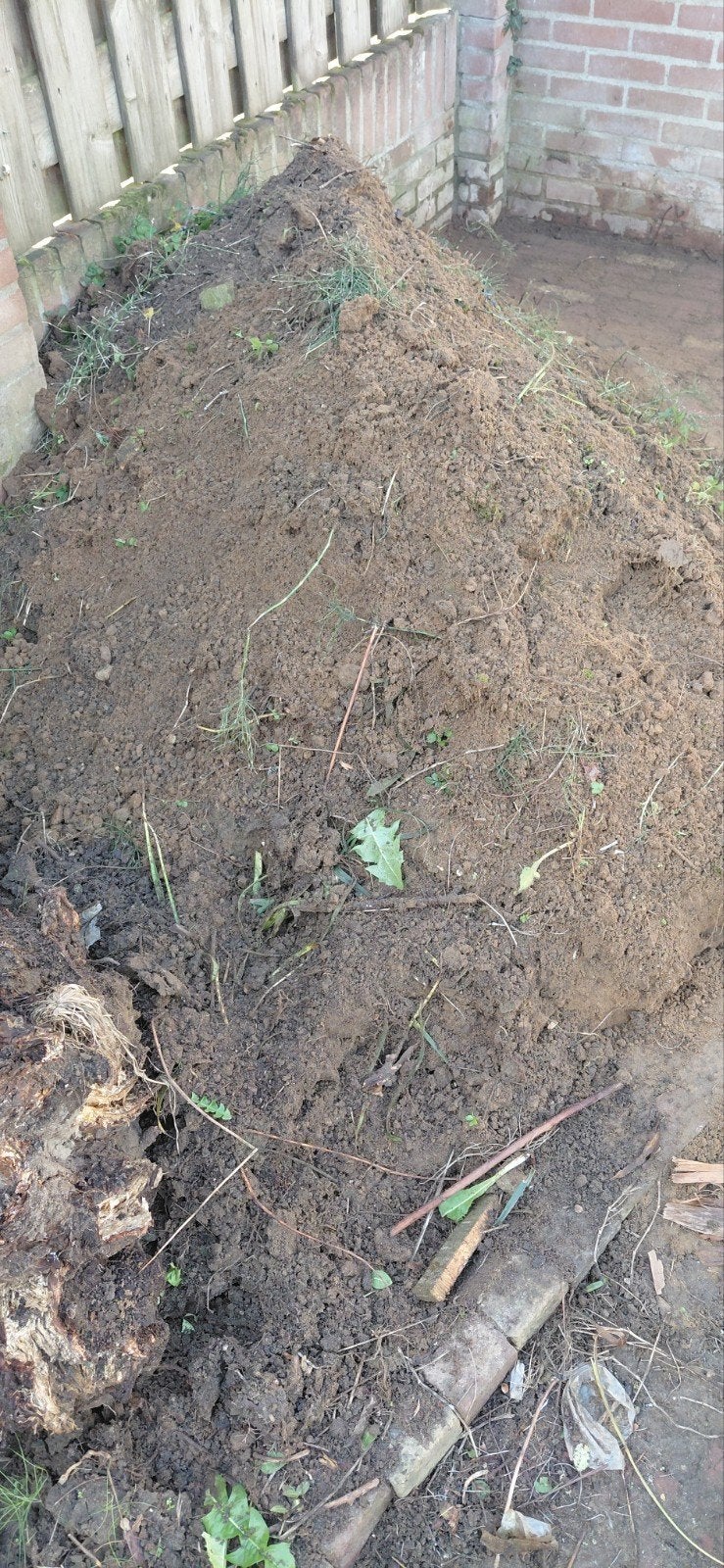 zwarte grond, Tuin en Terras, Ophalen, Tuinaarde