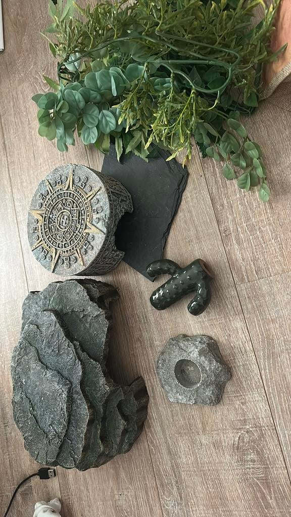 Veel toebehoren terrarium reptielen/luipaard gekko, Dieren en Toebehoren, Ophalen, Zo goed als nieuw, Terrarium of Paludarium