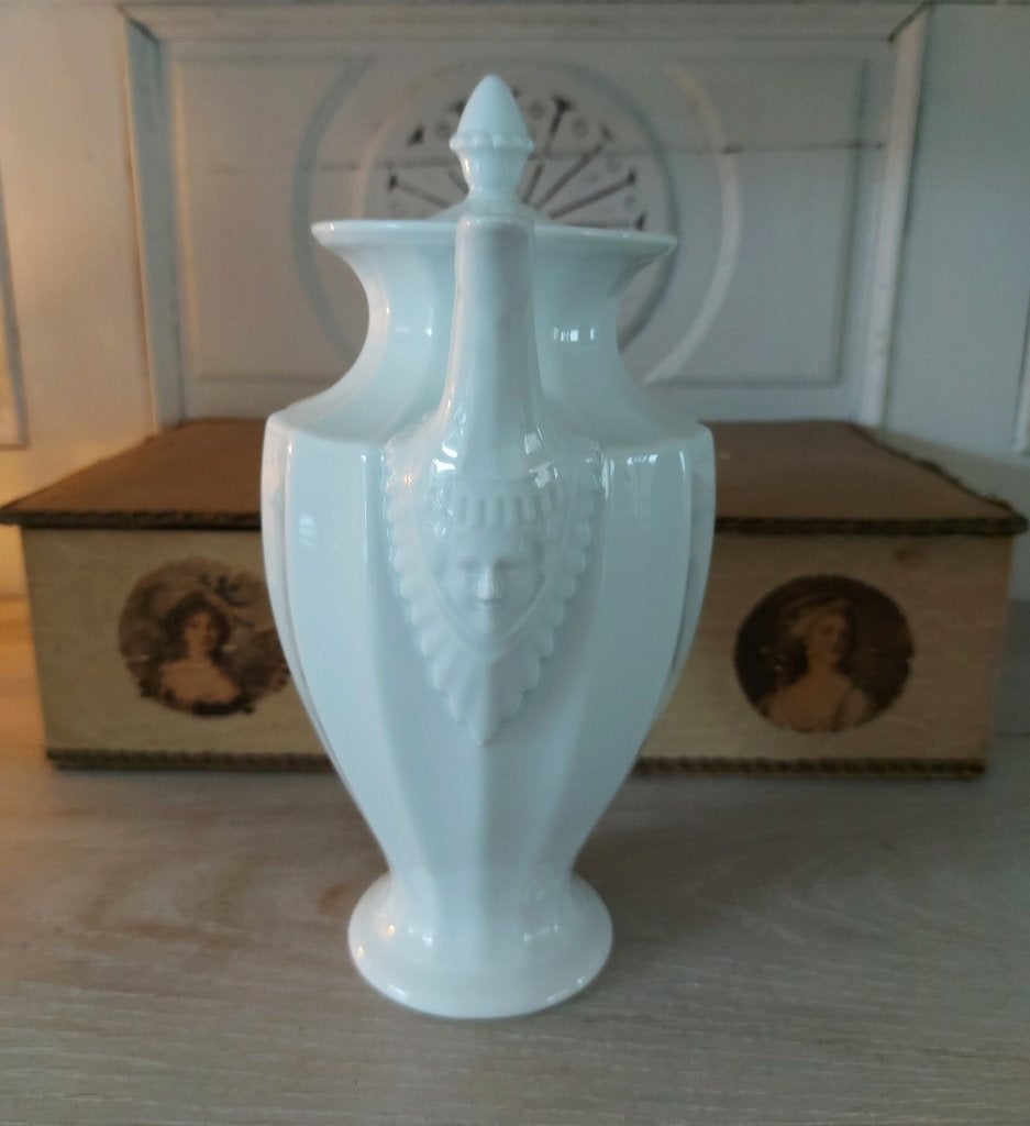 Fürstenberg koffiepotten 'Grecque Weiß' – Groot & Klein, Overige merken, Overige typen, Vintage, Ophalen of Verzenden