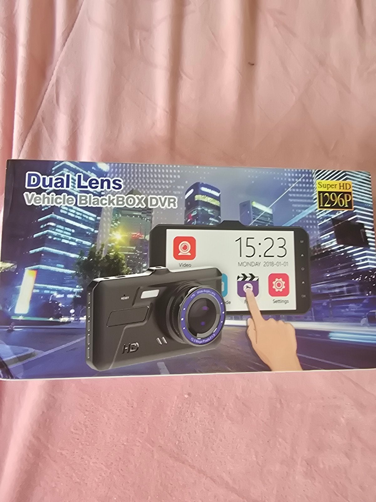 Dual Lens Vehicle BlackBOX DVR Dashcam, Ophalen of Verzenden, Nieuw