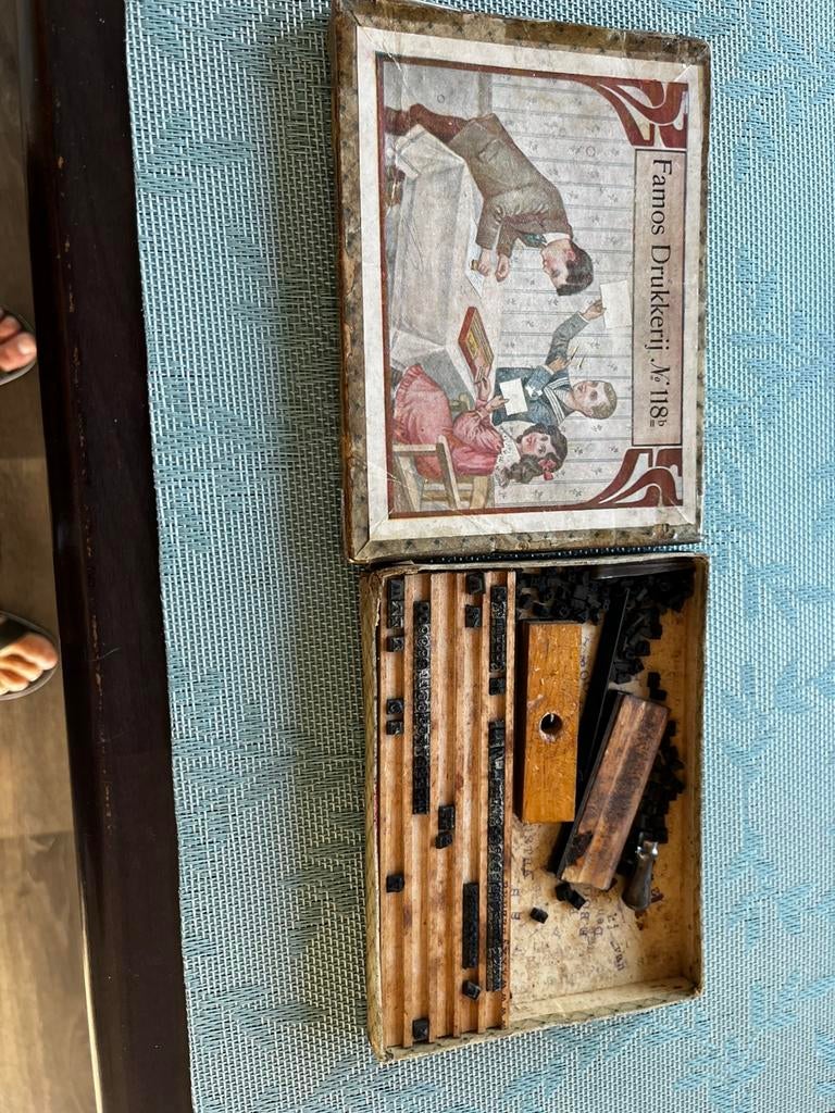 Stempeldoos, Hobby en Vrije tijd, Stempelen, Ophalen of Verzenden, Gebruikt