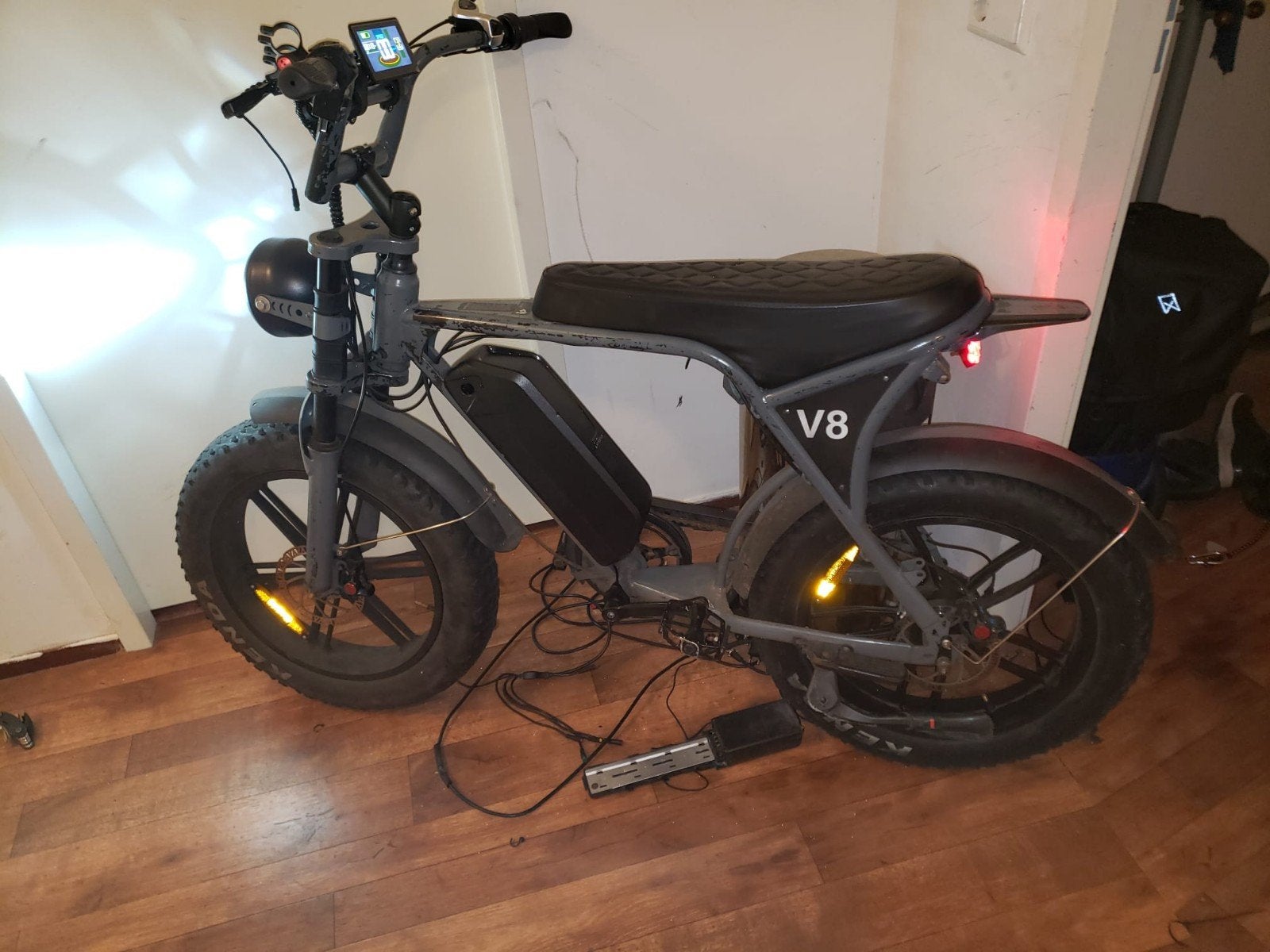 Fatbike ouxi v8, Ophalen