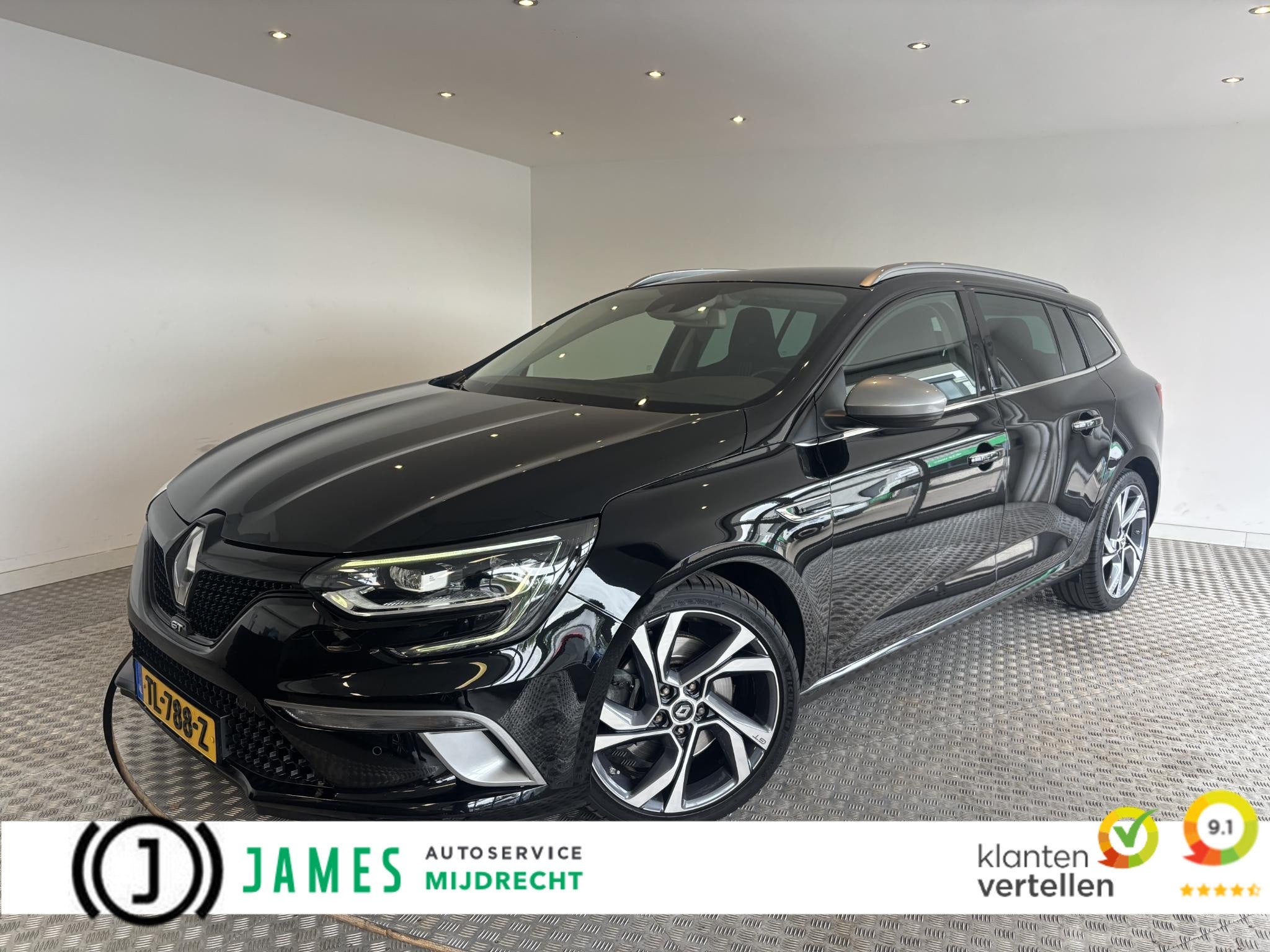 Renault Mégane Estate 1.6 TCe GT 205 pk / BOSE / 18 inch, Gebruikt, Euro 6, 4 cilinders, 1405 kg