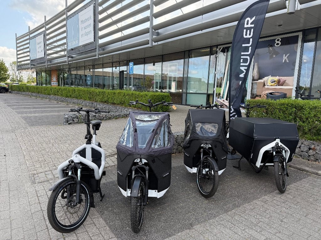 Riese & Muller bakfietsen kortingen tot 50% op = op, Ophalen of Verzenden, Nieuw